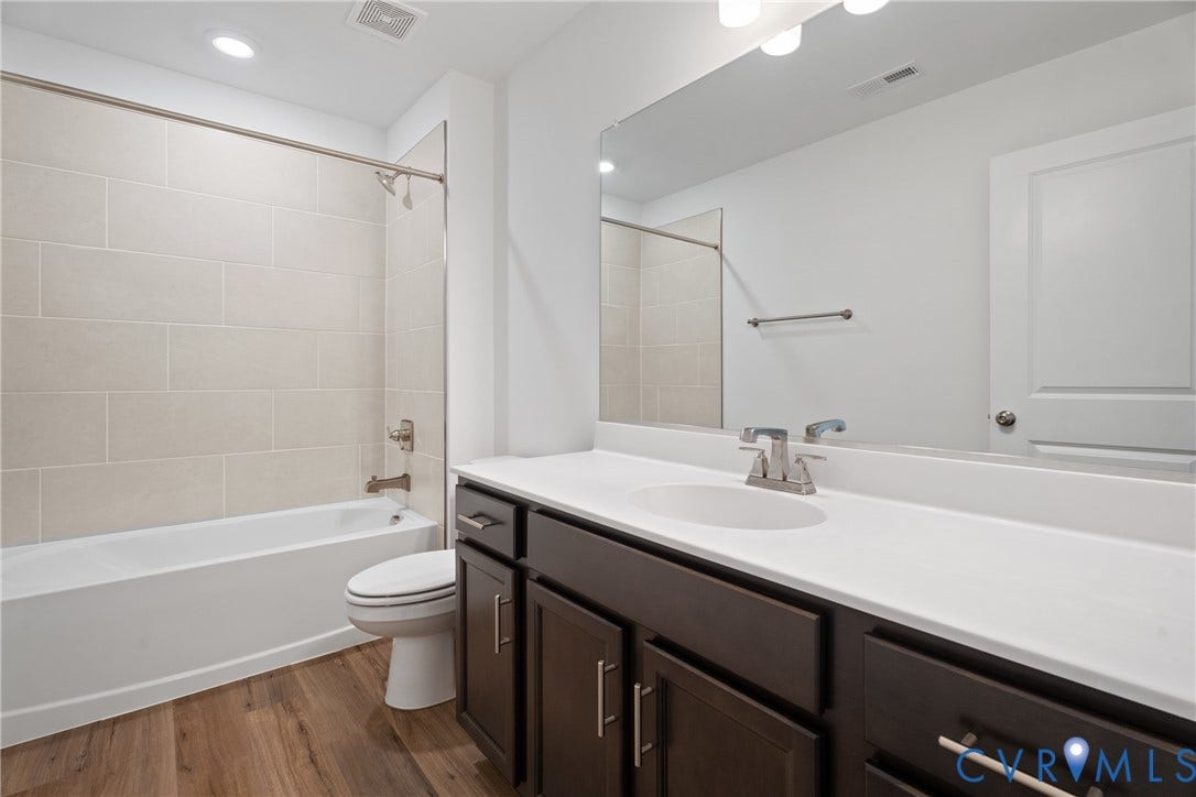 1392 Buckners (Lot 16) Lane, Compass Cove, Mineral, VA 23117 Upstairs full bathroom