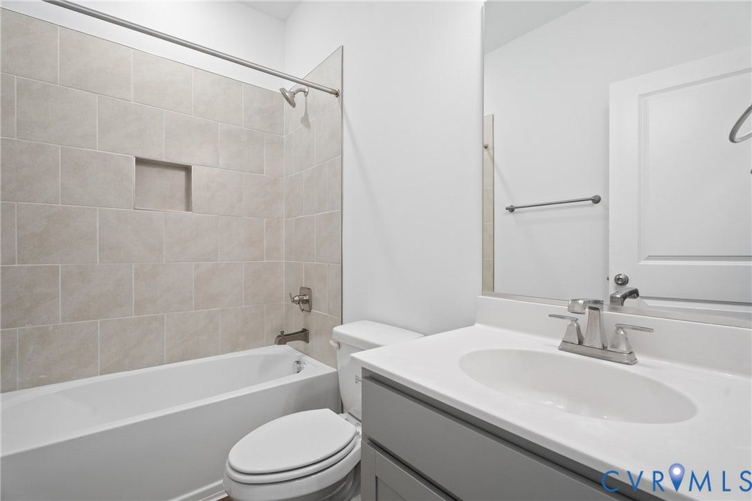 1392 Buckners (Lot 16) Lane, Compass Cove, Mineral, VA 23117 First-floor guest full bathroom