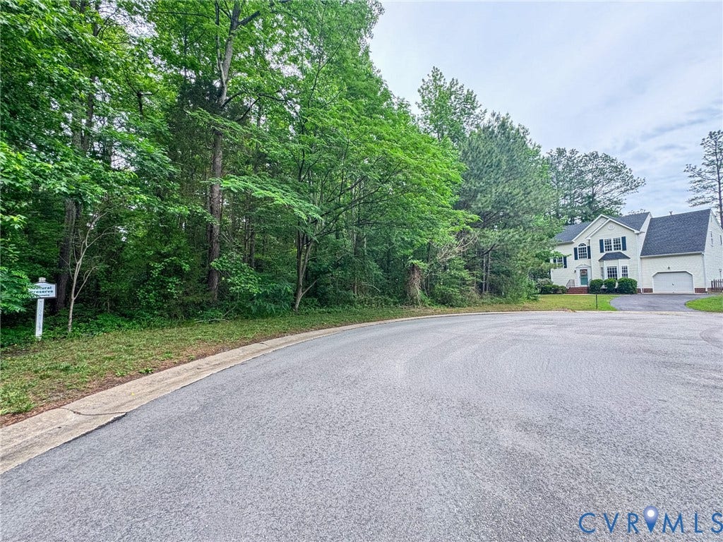 10517 Park Tree Place, Mountain Glen/ Glen Allen, Glen Allen, VA 23060 View of the adjacent nature preserve and privacy of the cul-de-sac.