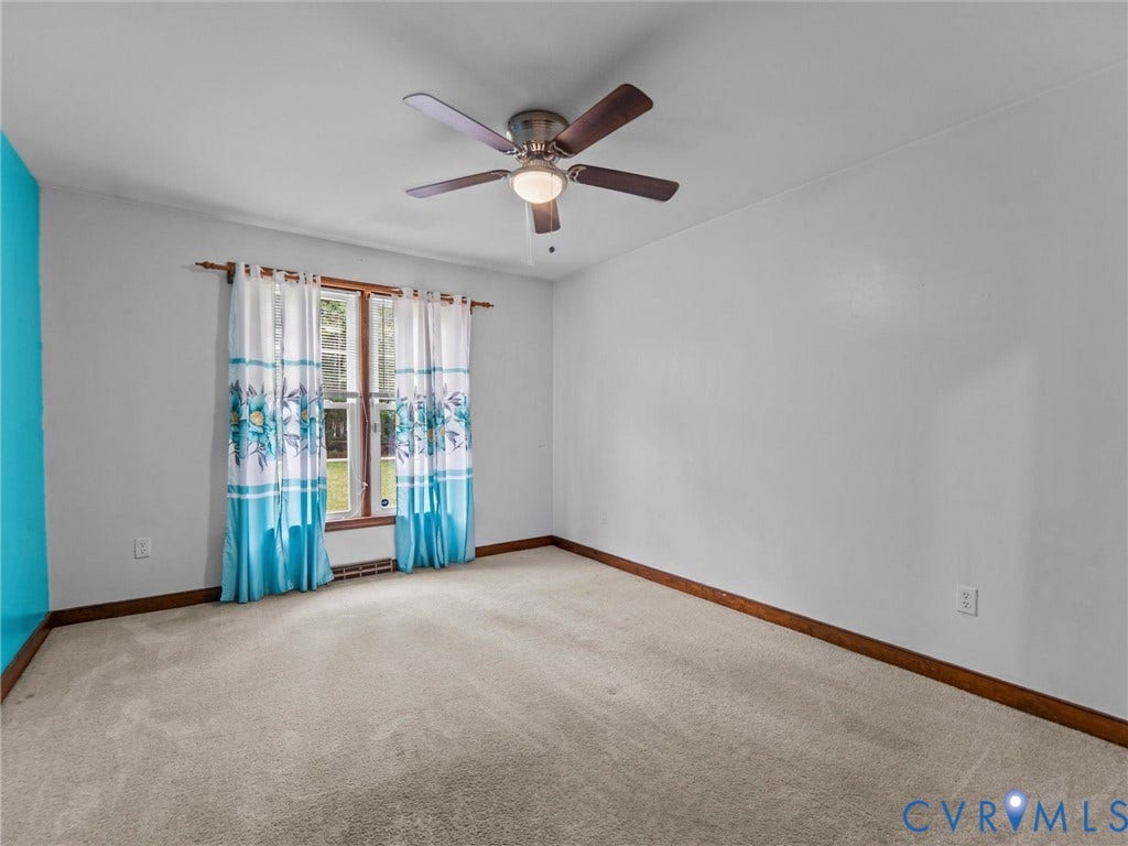 3420 Goodwyn Road, Powhatan, VA 23139 First bedroom offers space and standard closet.