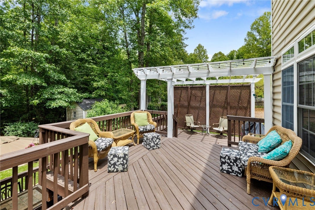 12028 Bennett Court, Glen Allen, VA 23059 new pergola