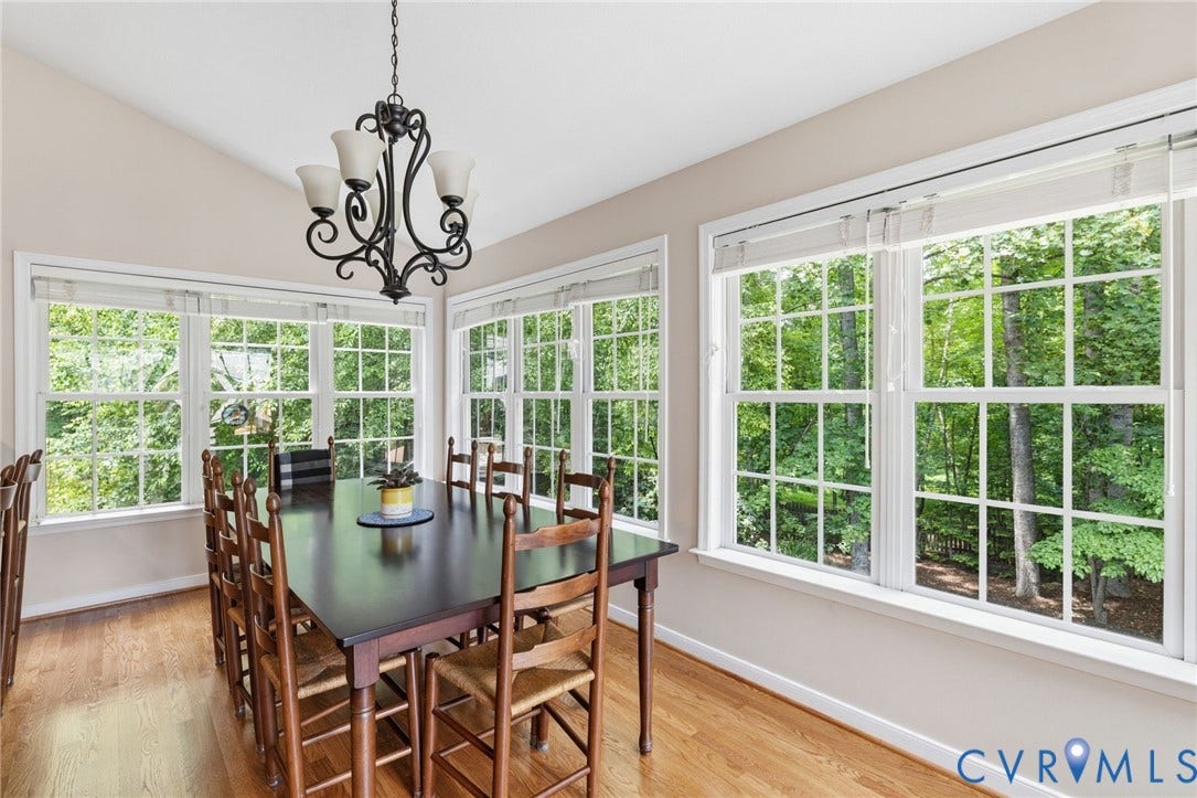 12028 Bennett Court, Glen Allen, VA 23059 Off Kitchen - used as dining area and access to deck