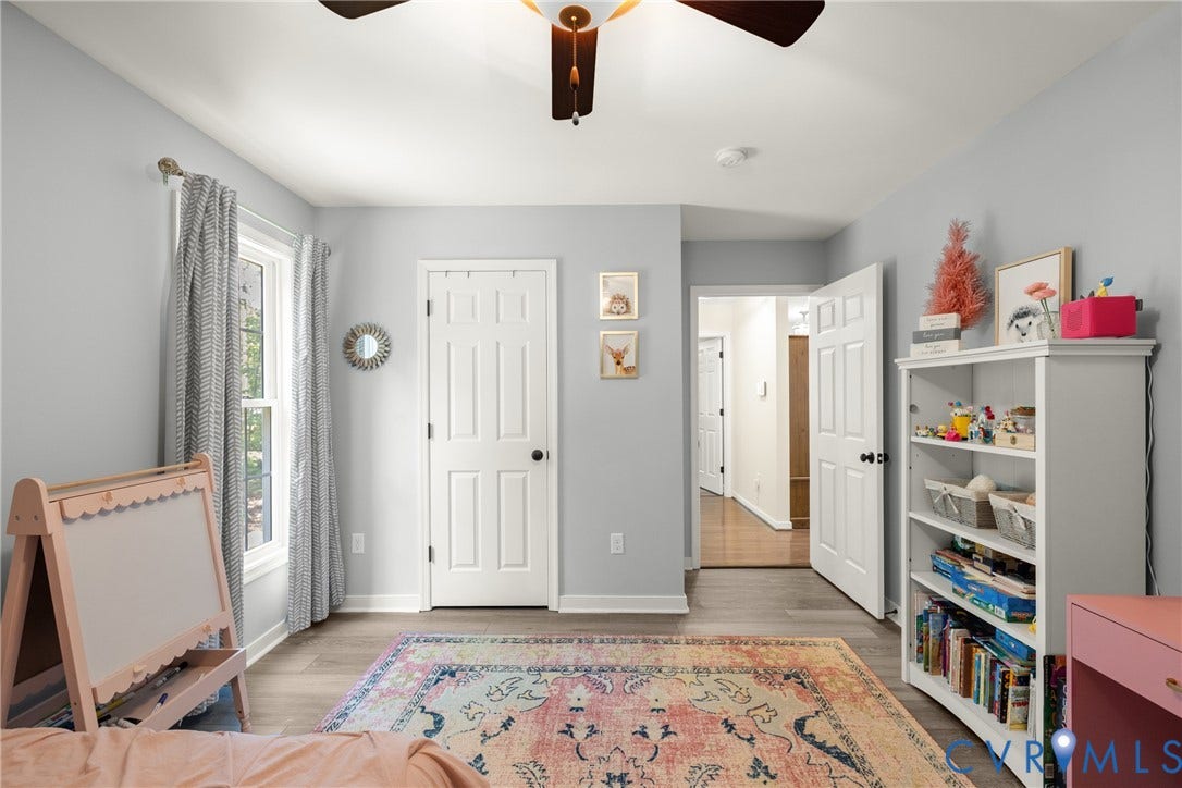 2803 Preston Park Way, Preston Park, Sandy Hook, VA 23153 Bedroom 3 w/ new LVP flooring.