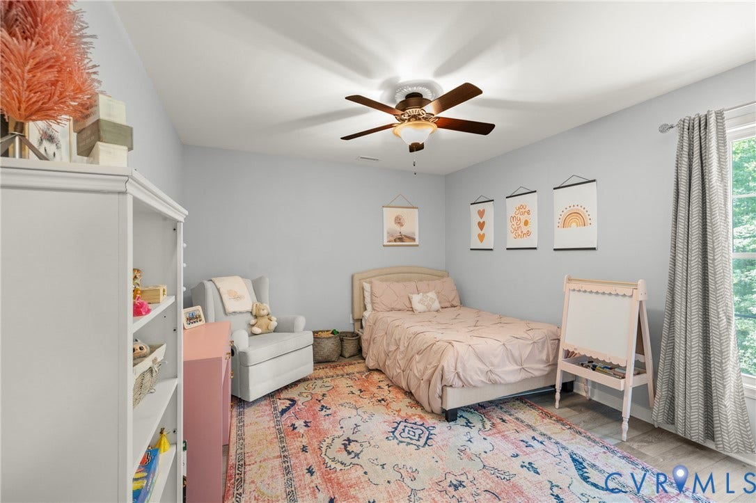2803 Preston Park Way, Preston Park, Sandy Hook, VA 23153 Bedroom 3 w/ new LVP flooring.