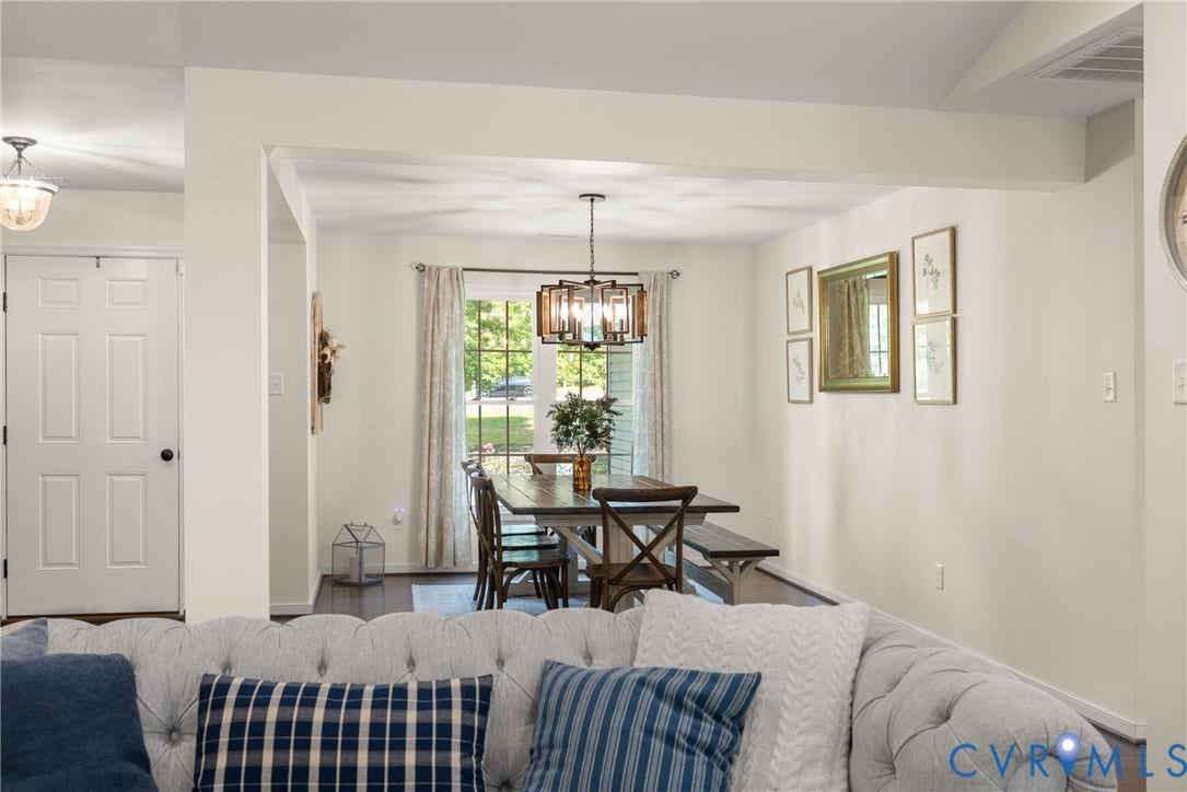 2803 Preston Park Way, Preston Park, Sandy Hook, VA 23153 Open floor plan which lends to easy entertaining and a spacious feel.