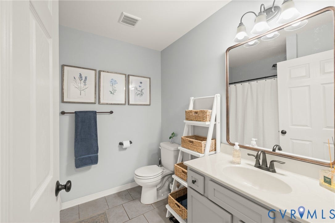 2803 Preston Park Way, Preston Park, Sandy Hook, VA 23153 Full Bath shared by Bedroom 2, 3, and 4.