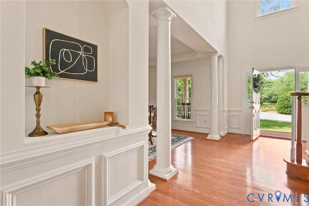 4701 Regal Oaks Road, Glen Allen, VA 23059 Step inside to the soaring two story foyer with a custom niche for a little bit of wow.