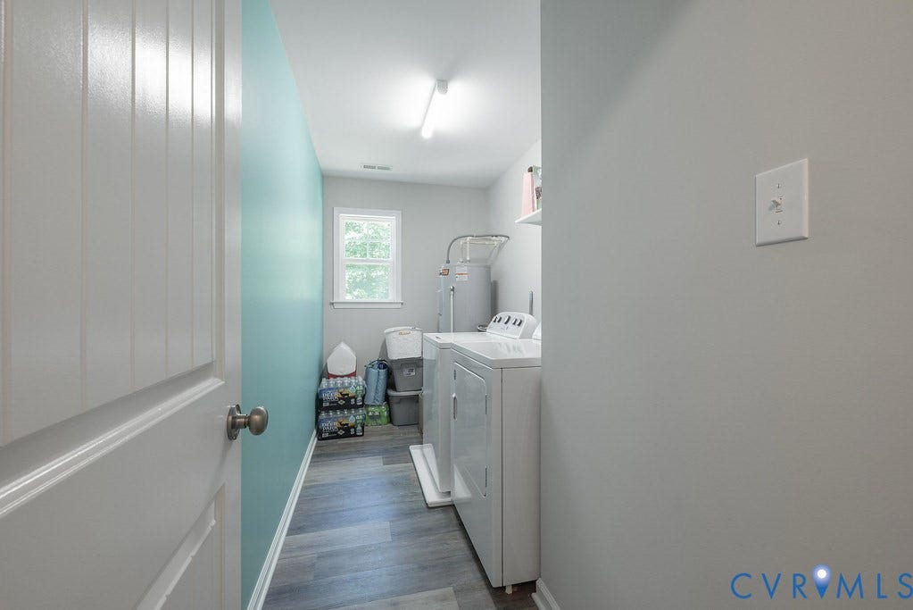 1046 Orchid Road, Mineral, VA 23117 Spacious Laundry Room with LVT flooring