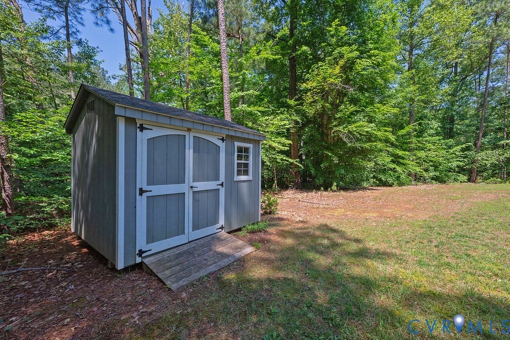 1046 Orchid Road, Mineral, VA 23117 Detached Shed (8x9)