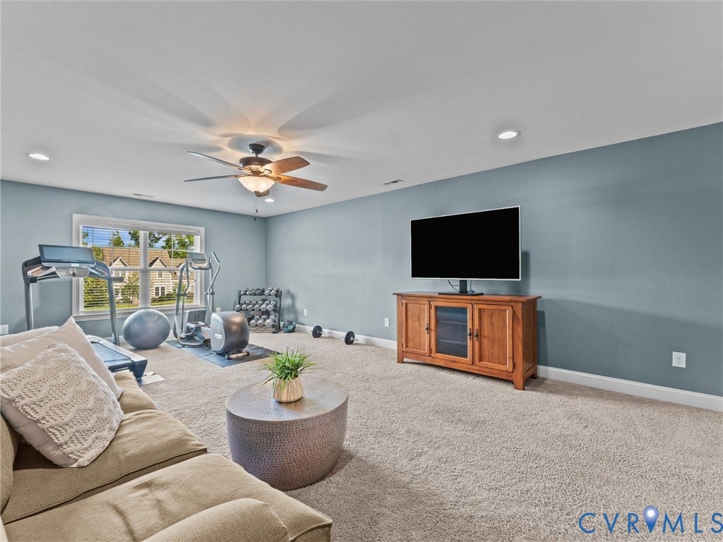 Large Rec Room on 2nd Floor