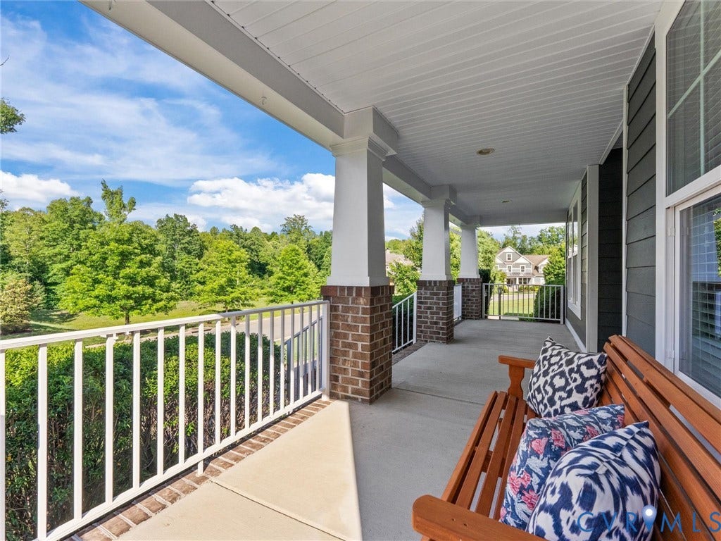 Large front porch