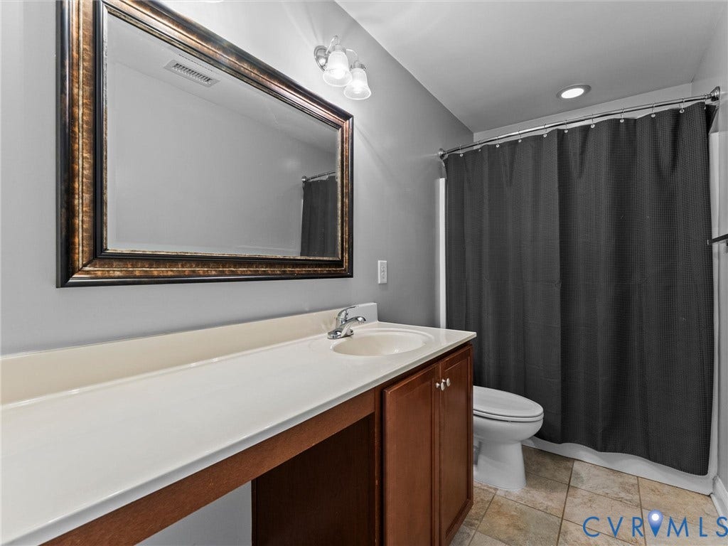 Hall bath