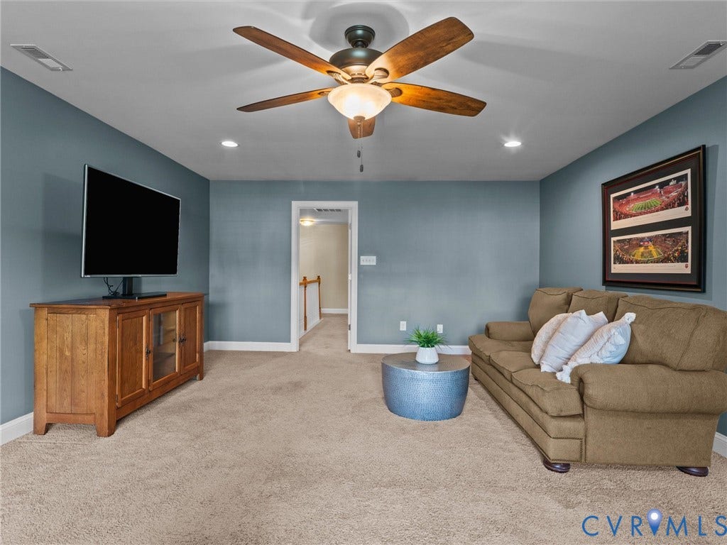 Large Rec Room on 2nd Floor