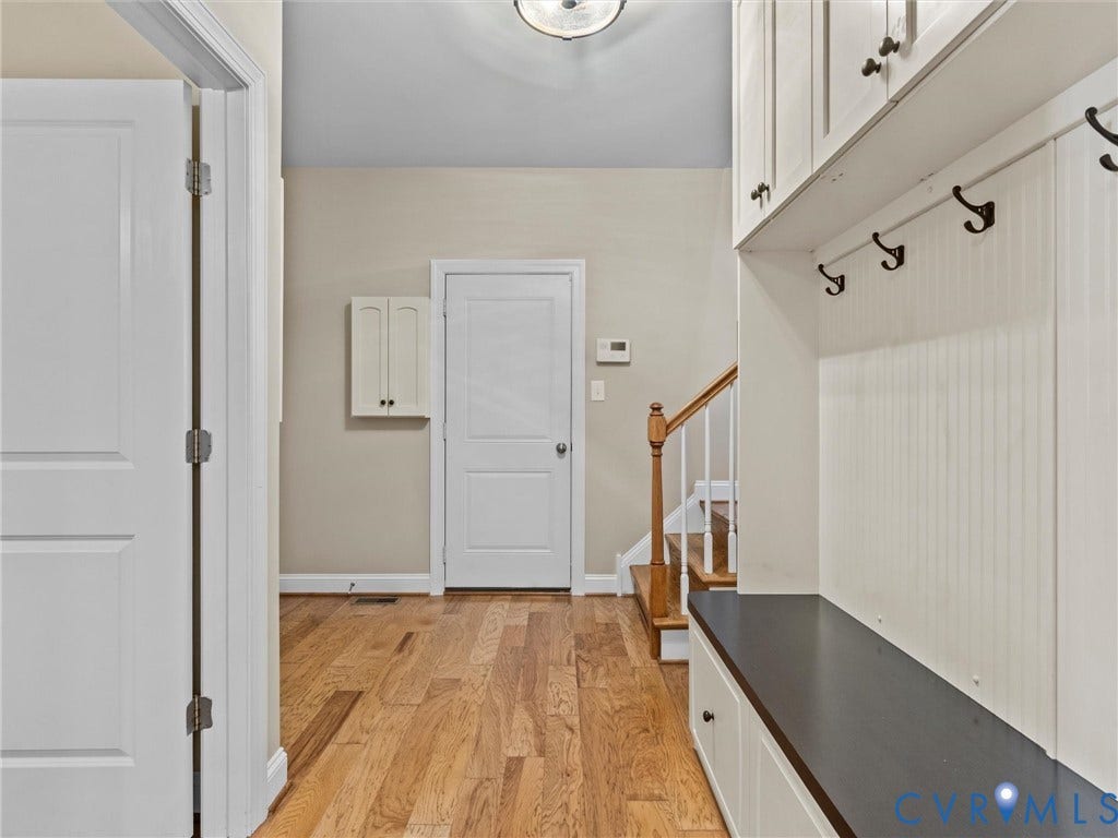 Drop zone w/ custom built ins