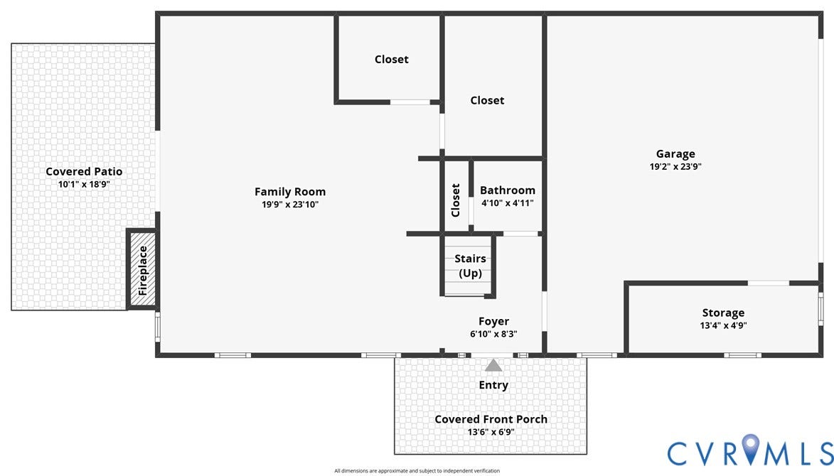 2816 Murano Way, Glen Allen, VA 23059 The bathroom is incorrectly reflected as a closet in this sketch