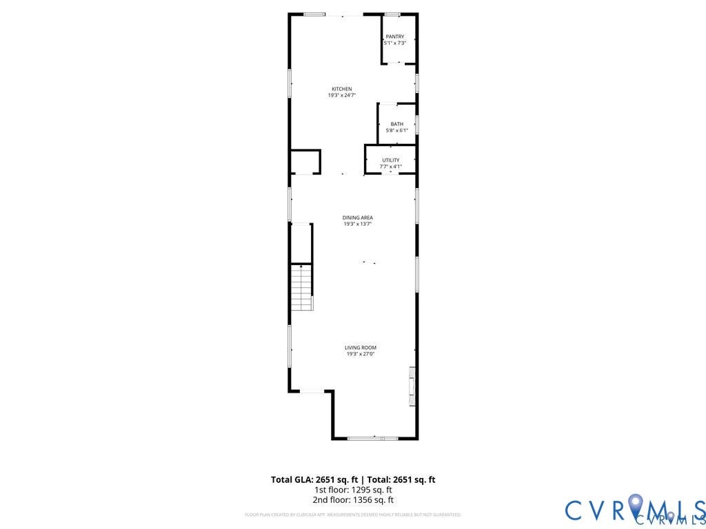 2200 3rd Avenue, Northside, Richmond, VA 23222 View of floor plan / room layout