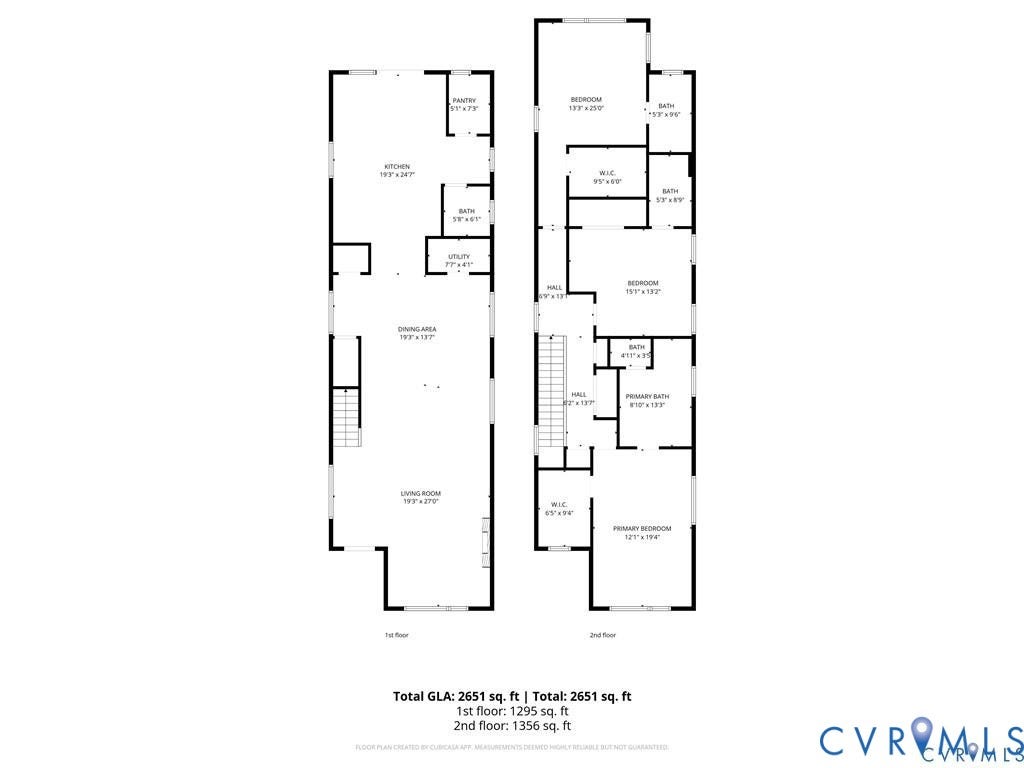 2200 3rd Avenue, Northside, Richmond, VA 23222 View of home floor plan