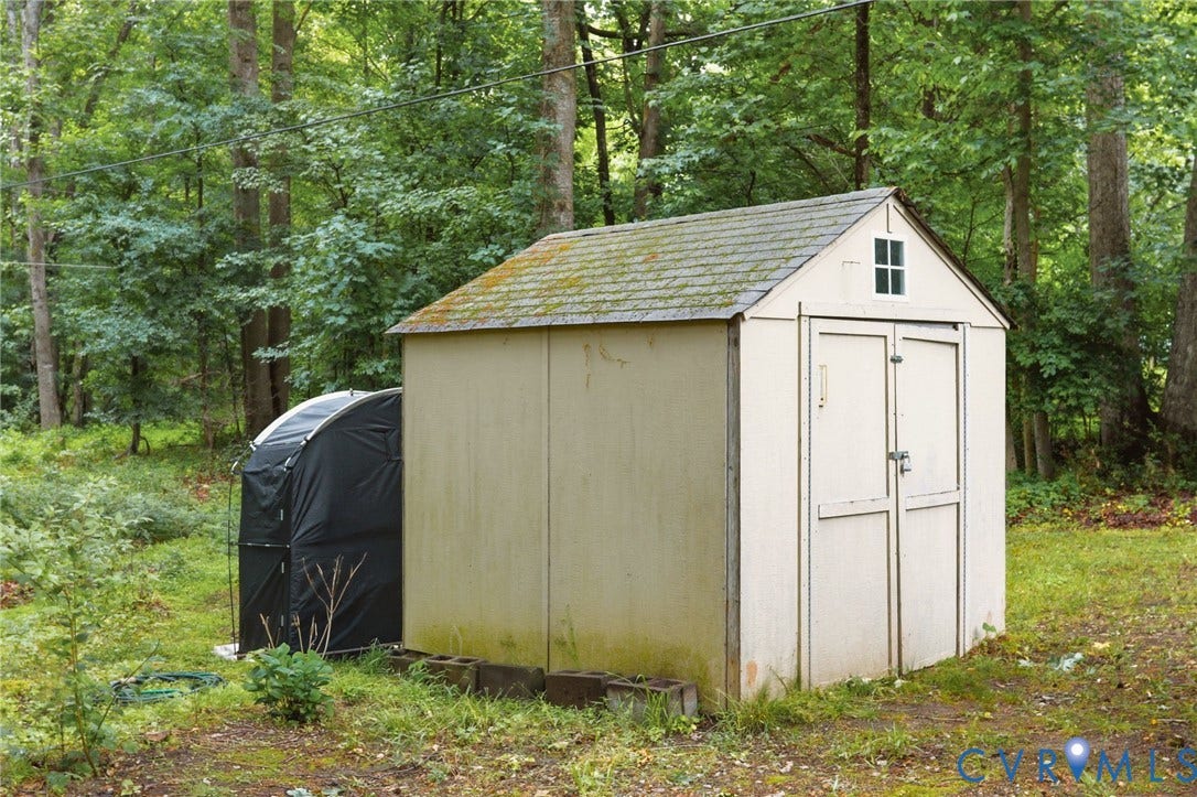 2914 Janet Lane, Powhatan, VA 23139 shed