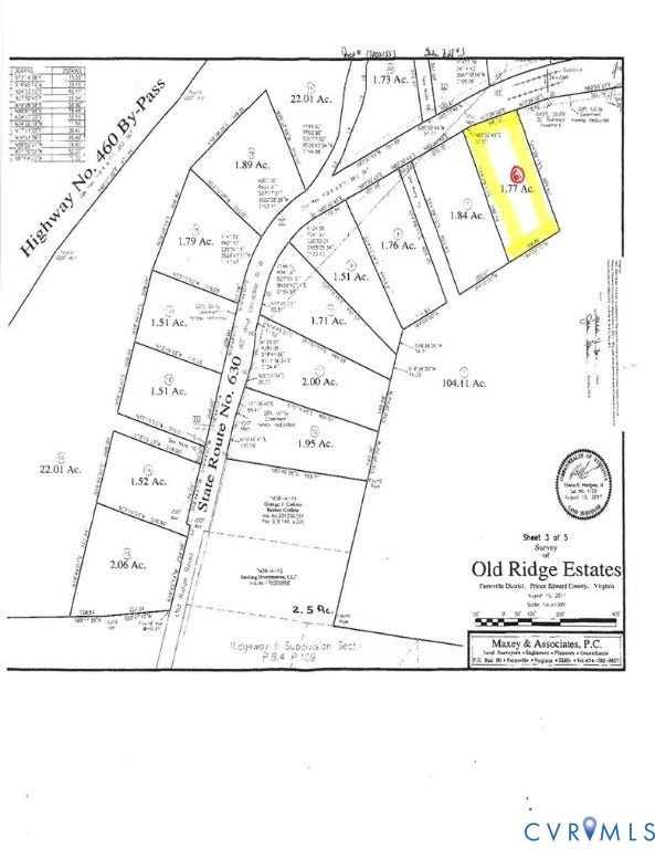 Property photo for 0 Old Ridge Road, Farmville, VA