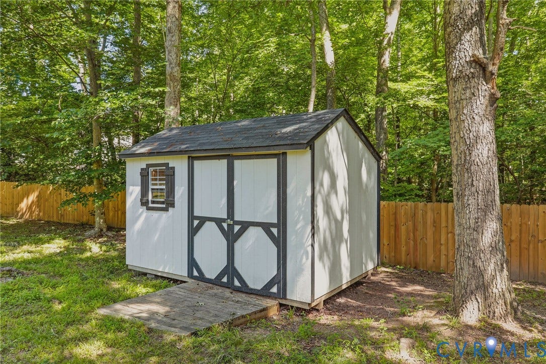 5629 Darrel Lake Court, Glen Allen, VA 23060 Detached shed