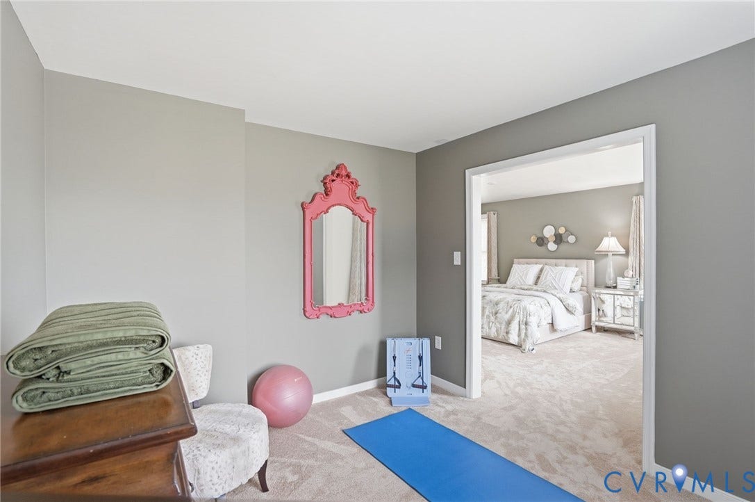 11401 Hunton Ridge Lane, Hunton Park, Glen Allen, VA 23059 Sitting Room: Primary Bedroom