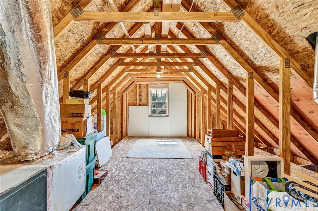 302 Wendenburg Terrace, Aylett, VA 23009 Walk-in Attic