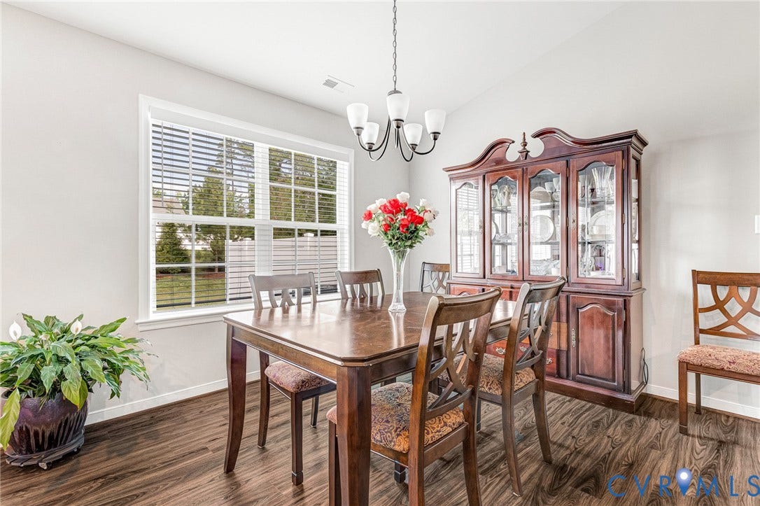 302 Wendenburg Terrace, Aylett, VA 23009 Eat-in Dining Area