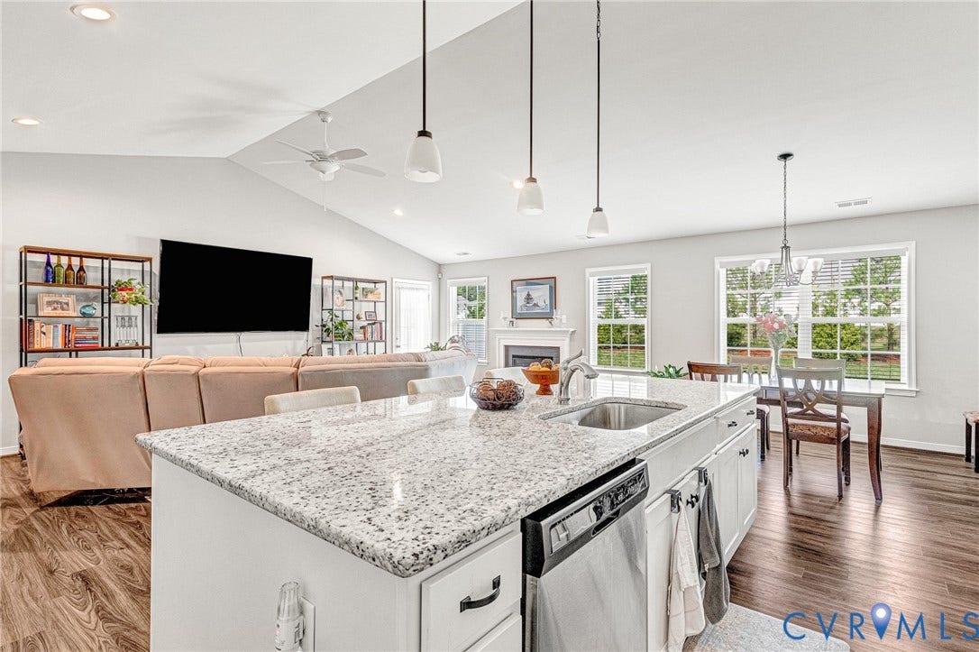 302 Wendenburg Terrace, Aylett, VA 23009 4 x 9 Kitchen Island