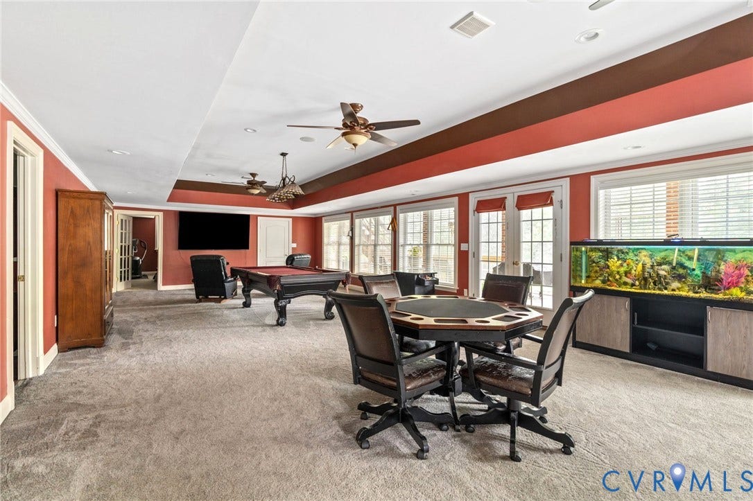 2220 French Hill Terrace, Powhatan, VA 23139 View 3 - Double Doors lead to Screen Porch