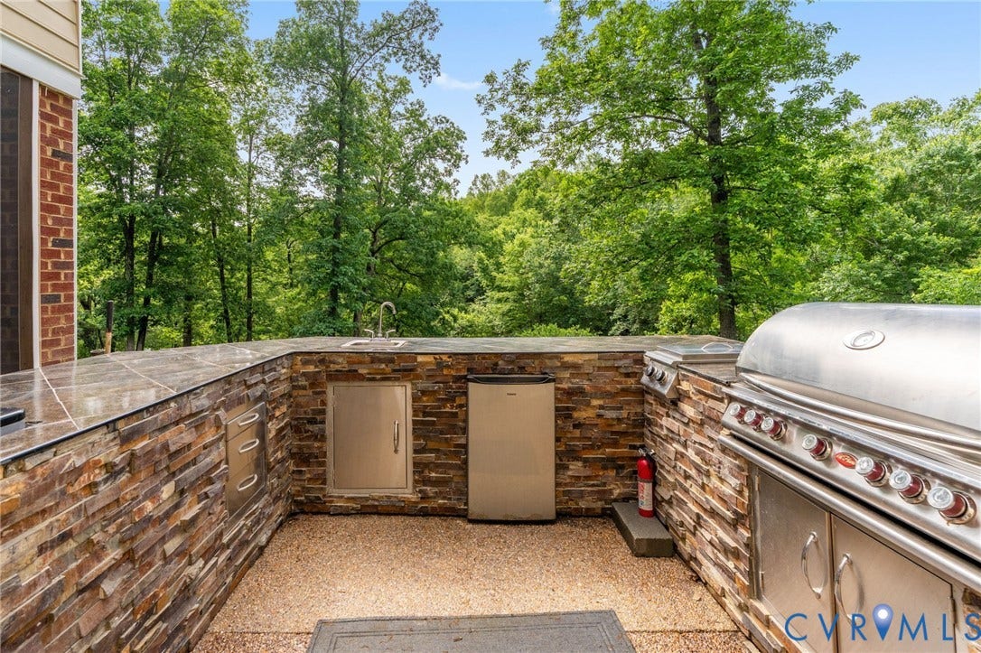 2220 French Hill Terrace, Powhatan, VA 23139 Outdoor Kitchen - View 2