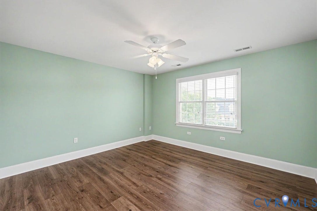 5905 Covington Hills Lane, Nuckols Road Corridor, Glen Allen, VA 23059 2nd floor bedroom with private full bathroom and LVP flooring.