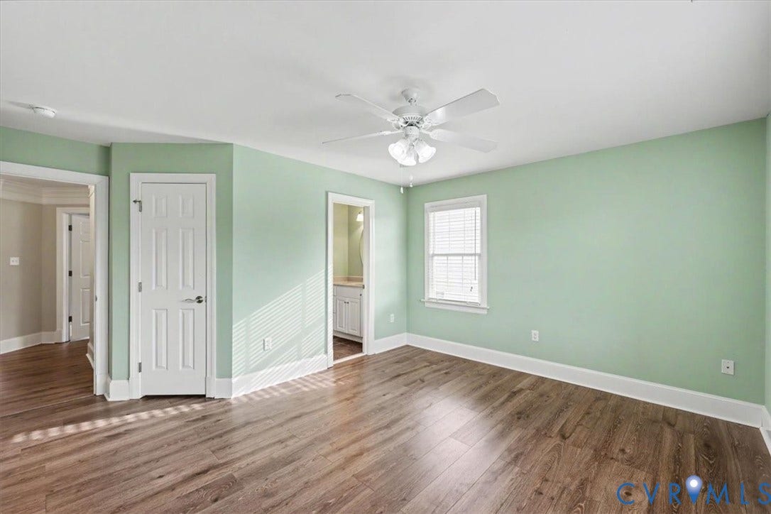 5905 Covington Hills Lane, Nuckols Road Corridor, Glen Allen, VA 23059 2nd floor bedroom with Jack and Jill bathroom and new LVP flooring.