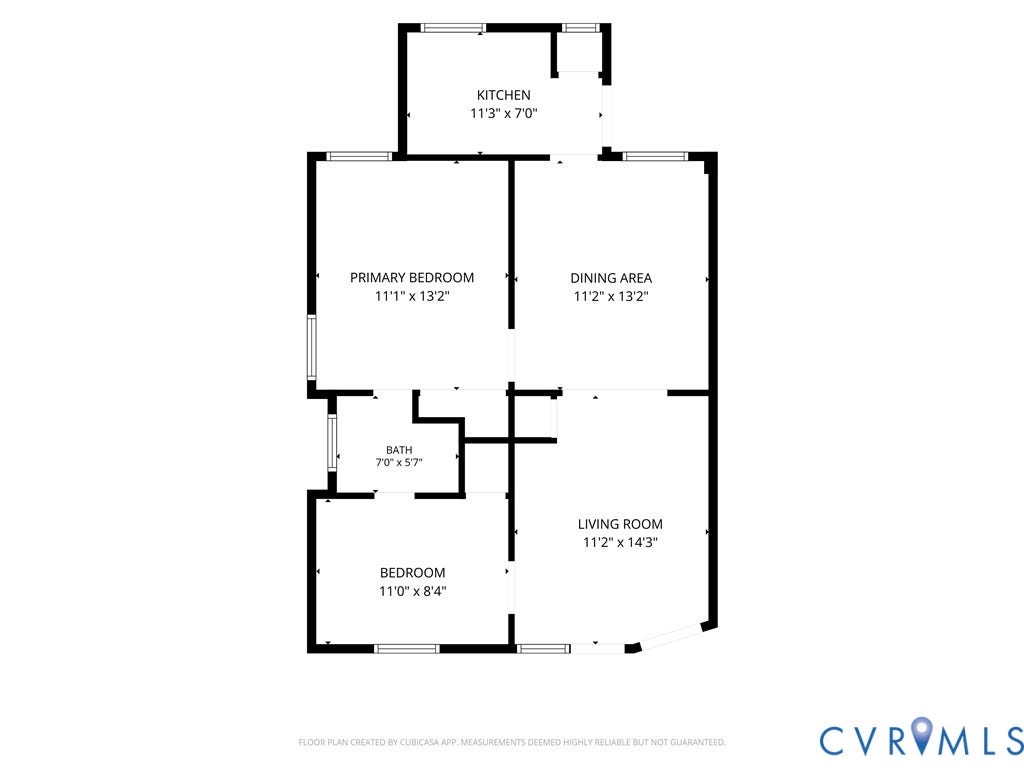 120 S Arthur Ashe Boulevard, #1, Richmond, VA 23220 Floor plan