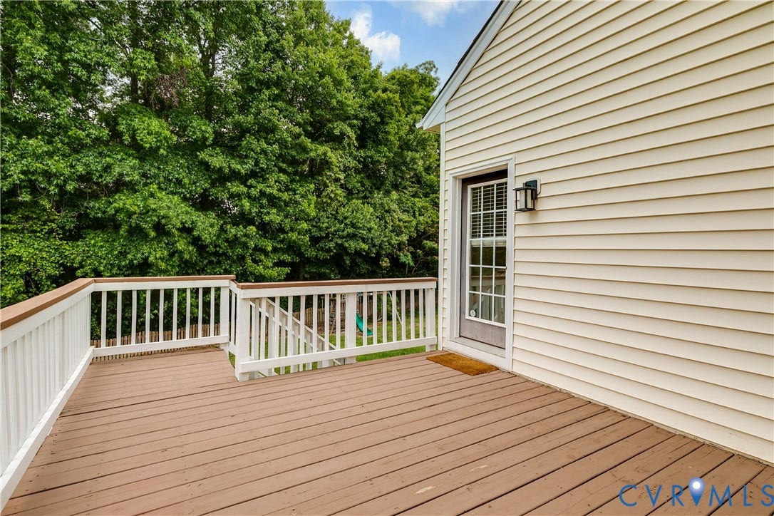 2244 Thomas Kenney Drive, Henrico, VA 23060 Large Deck Area - Perfect for Entertaining.