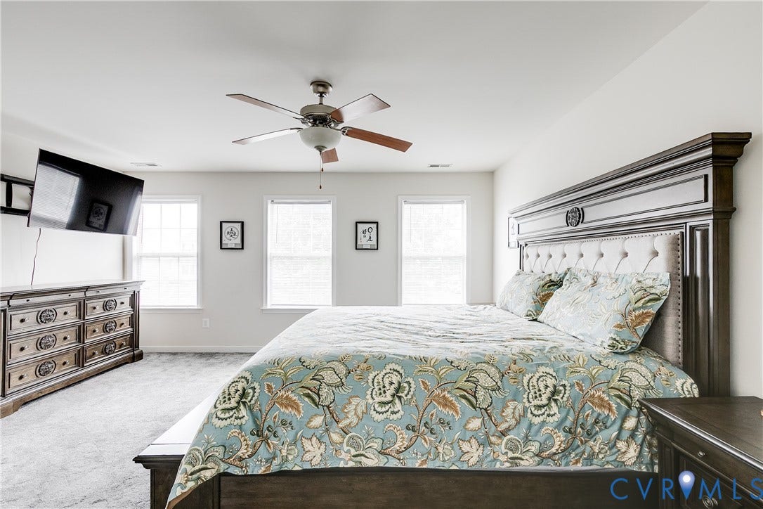2244 Thomas Kenney Drive, Henrico, VA 23060 Primary Bedroom