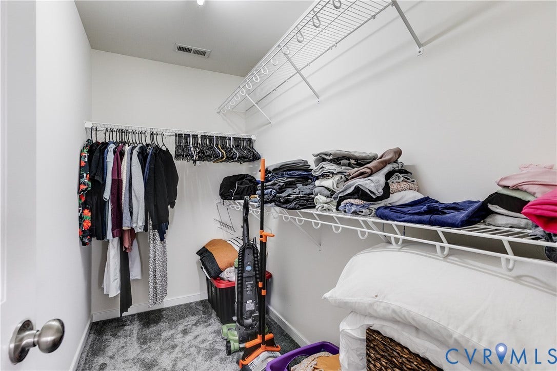 2244 Thomas Kenney Drive, Henrico, VA 23060 Primary Bedroom Walk-In Closet.