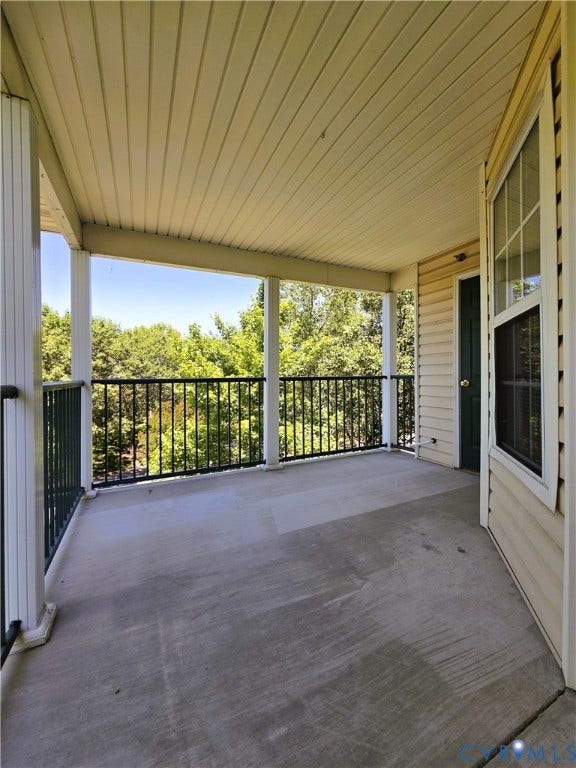9300 Baffy Court, #K, Glen Allen, VA 23059 Balcony