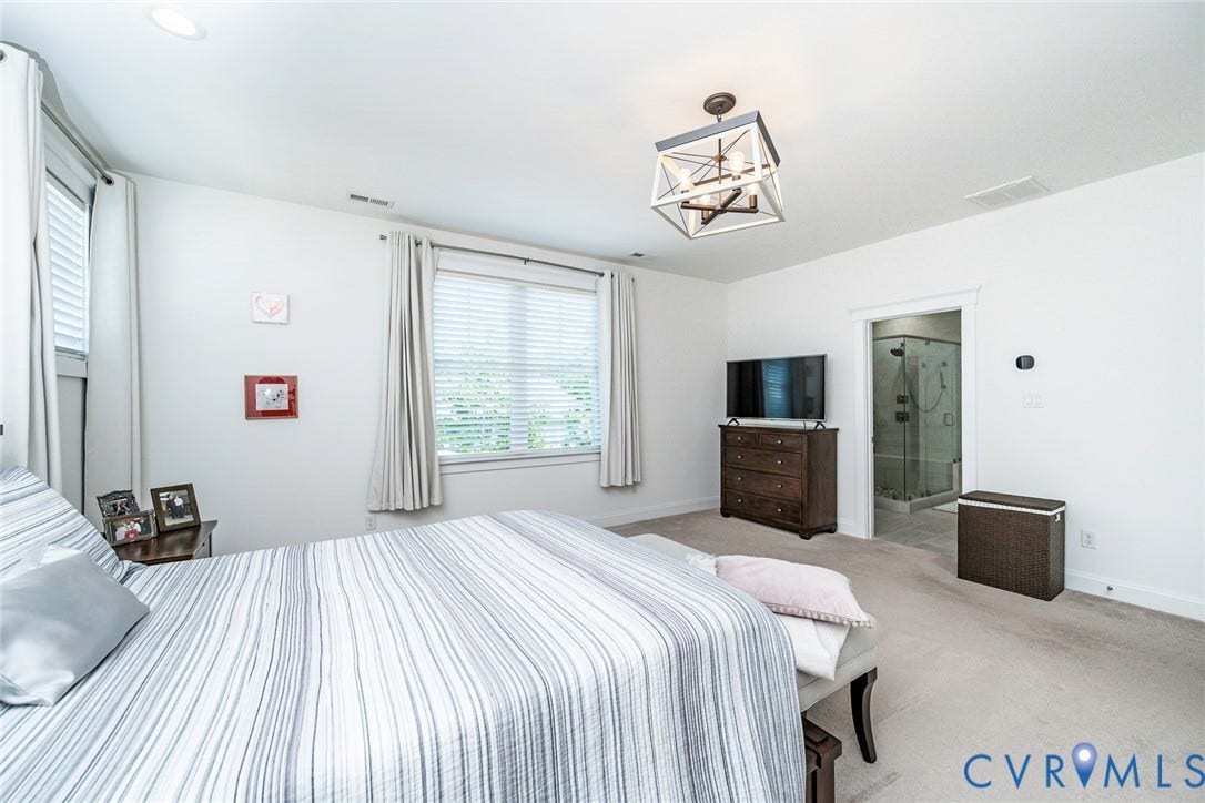 2112 Avada Drive, Newmarket Estates, Midlothian, VA 23112 Primary Br 1 with Luxury Ensuite Bathroom & WIC