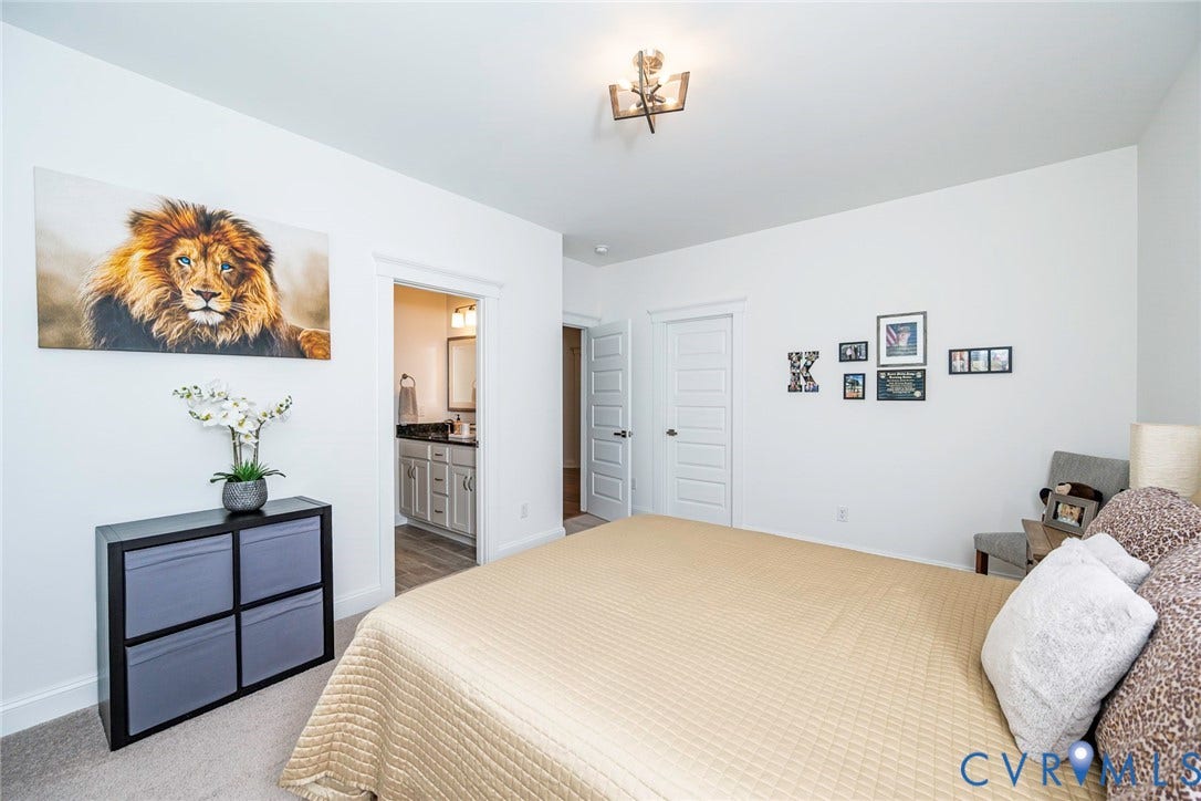 2112 Avada Drive, Newmarket Estates, Midlothian, VA 23112 Bedroom 3 with Carpet