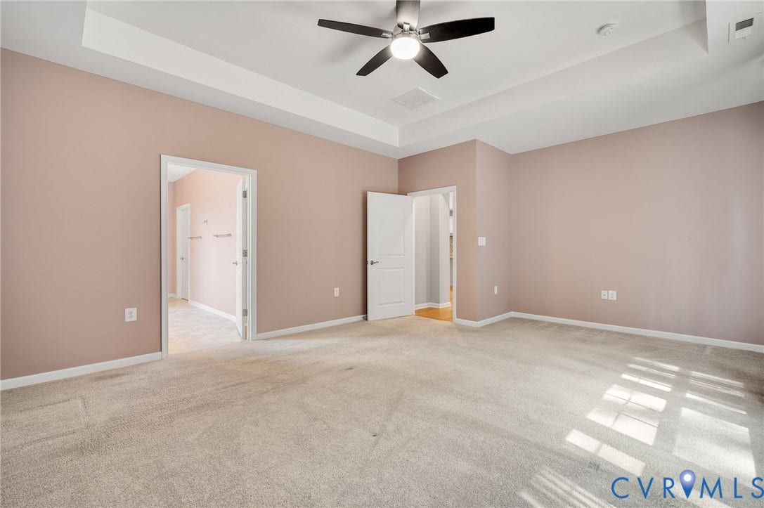 10404 Chickahominy Falls Lane, Glen Allen, VA 23059 Tray ceiling & ceiling fan