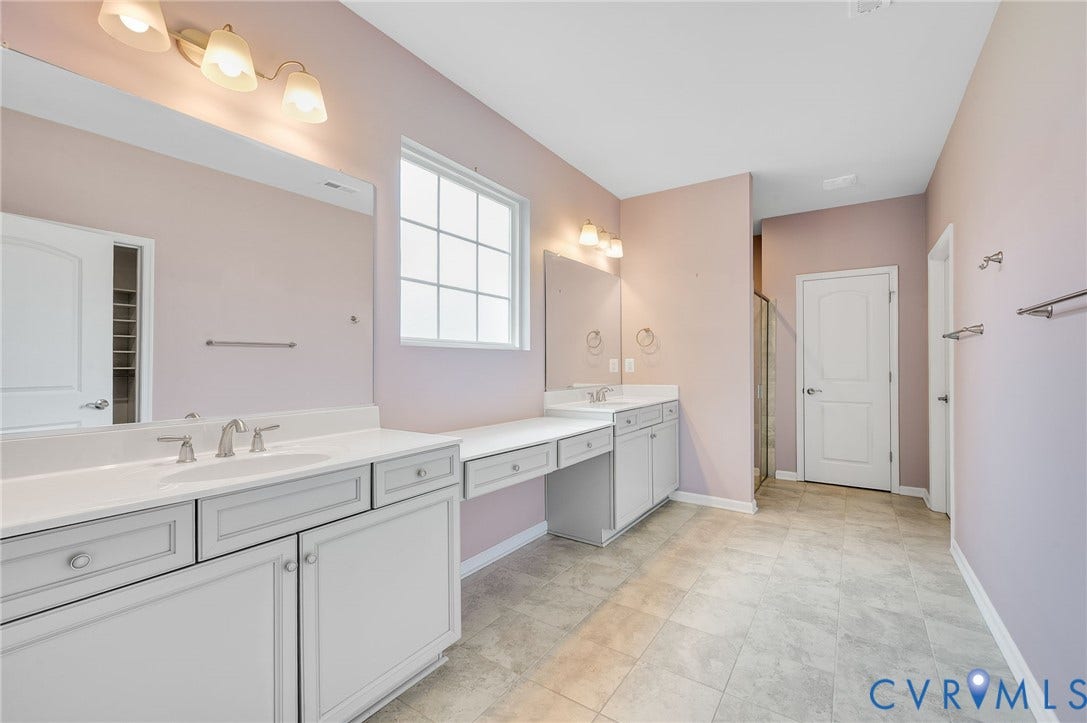 10404 Chickahominy Falls Lane, Glen Allen, VA 23059 Tile floors; tile shower; large walk-in closet