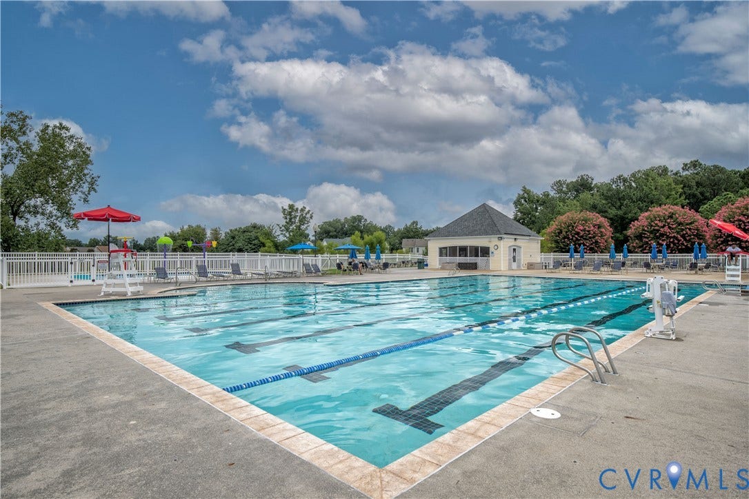 And finally, check out the pool! Your HOA dues include use of the pool, which is normally open from Memorial Day to Labor Day.