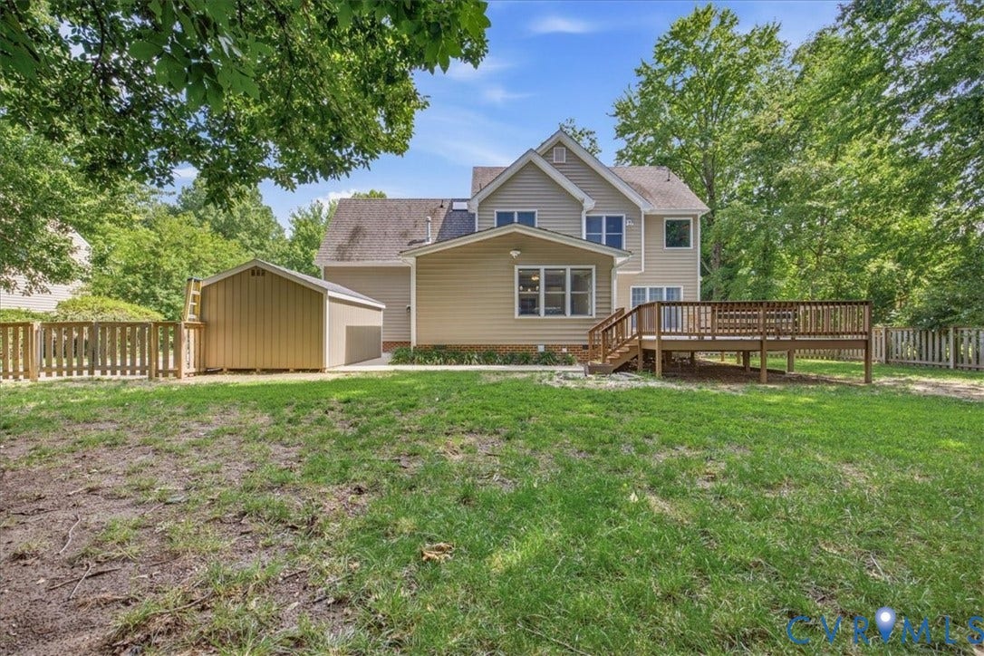 Make sure you don't miss this amazing back yard - fenced and offering plenty of afternoon shade!