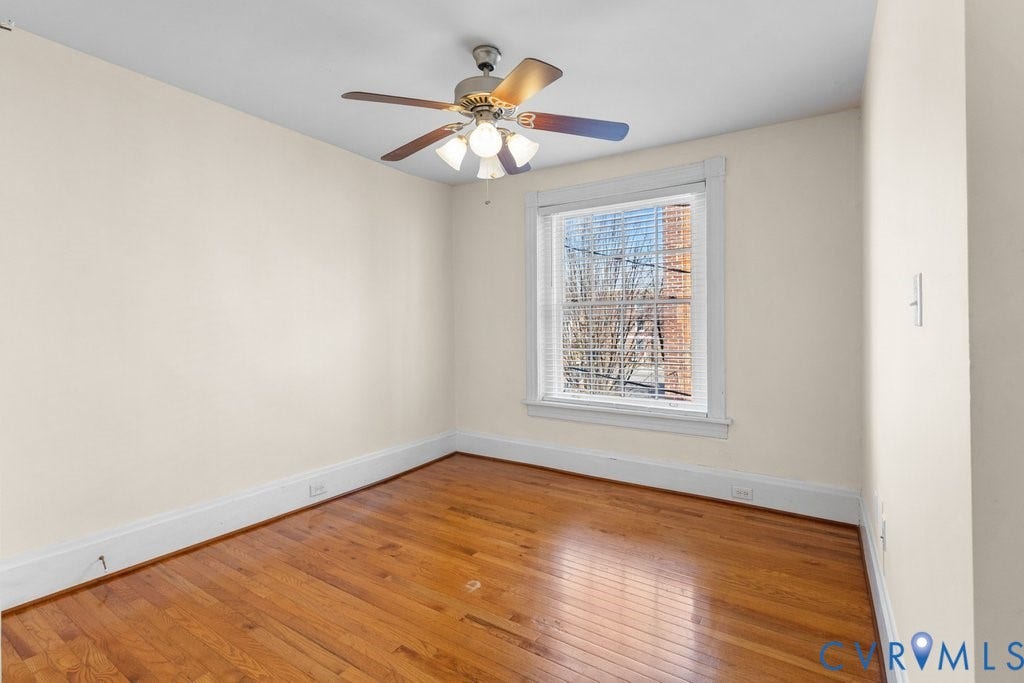 3020 Patterson Avenue, #U8, Museum District, Richmond, VA 23221 Bedroom window and ceiling fan