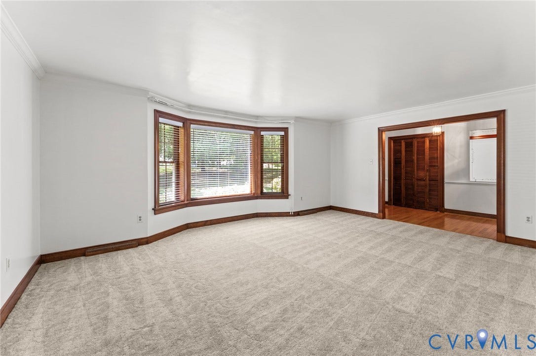 2455 Manakin Road, Manakin Sabot, VA 23103 living room with bay window