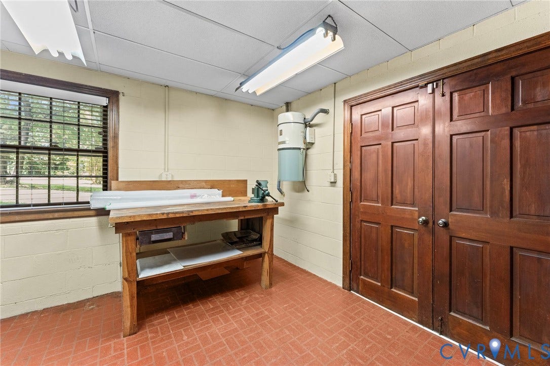 2455 Manakin Road, Manakin Sabot, VA 23103 workshop area in basement