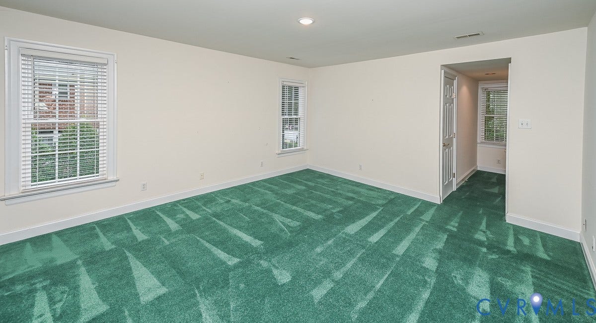 10809 Leabrook Drive, Wyndham, Glen Allen, VA 23059 Bedroom 5 with additional storage on each side of alcove