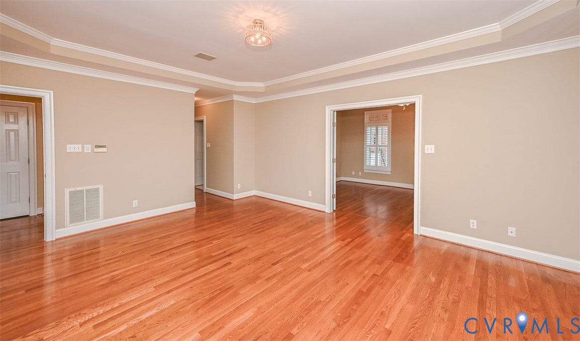 10809 Leabrook Drive, Wyndham, Glen Allen, VA 23059 1st floor Primary Bedroom with an additional flex room great for an office