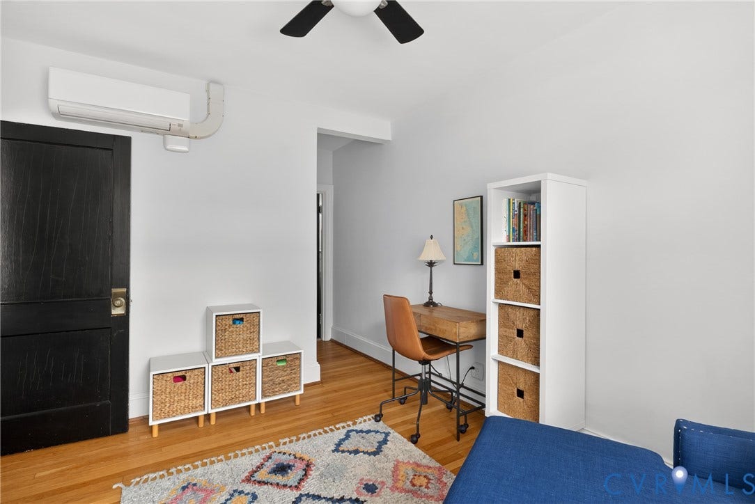 501 N Arthur Ashe Boulevard, #U4, Richmond, VA 23220 2nd Bedroom w/ Murphy Bed/Office