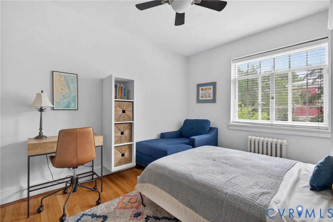 501 N Arthur Ashe Boulevard, #U4, Richmond, VA 23220 2nd Bedroom w/ Murphy Bed/Office